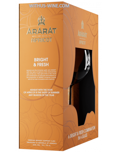 Geschenkbox ARARAT Aprikose 700 ml