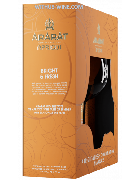 Geschenkbox ARARAT Aprikose 700 ml