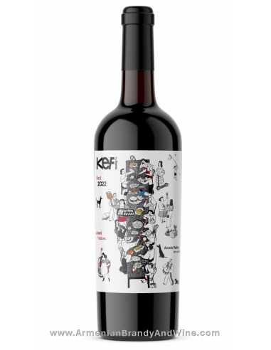 KEF by Karas vino rosso armeno