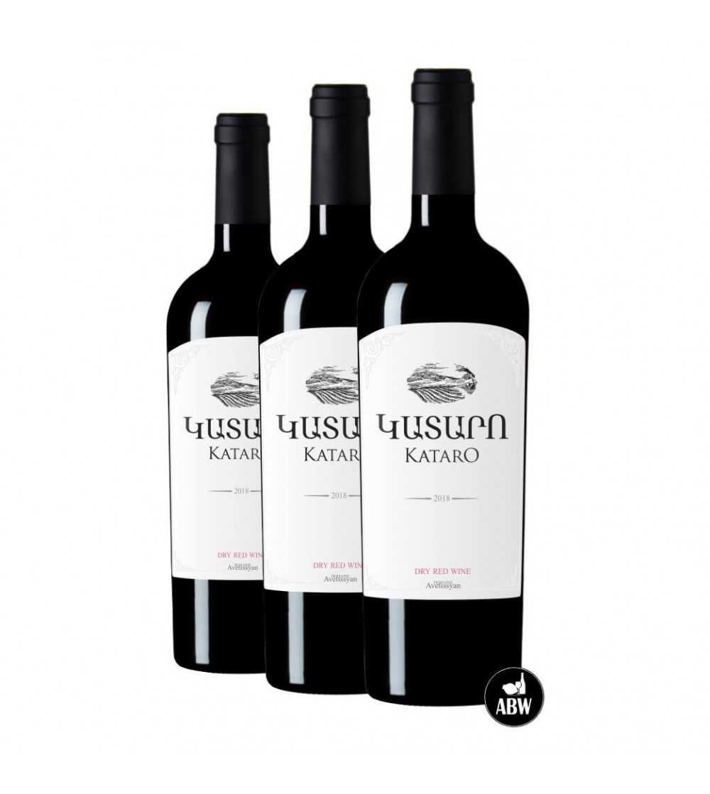 Kataro Rosso vino di Artsakh 3 bottiglie