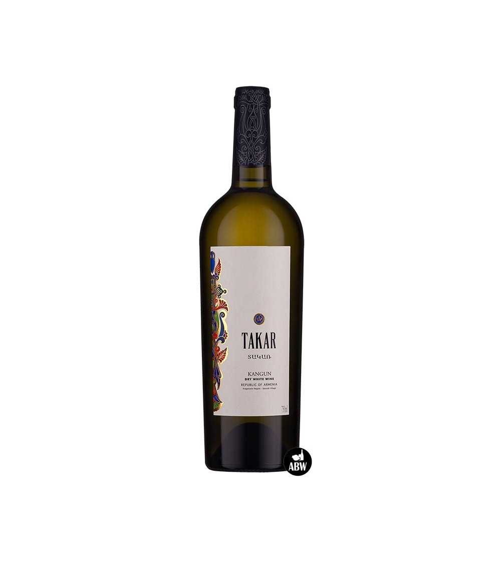 Bouteille de vin blanc sec Takar de Armenia Wine