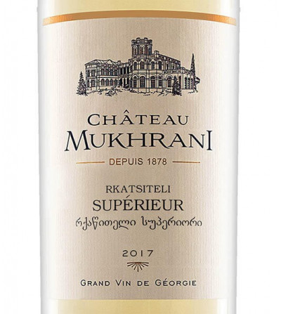 Chateau Mukhrani Rkatsiteli Supérieur Vin Rouge Géorgien