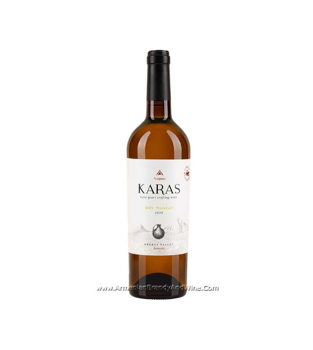 Karas Classic Muscat White Dry Armenian Wine